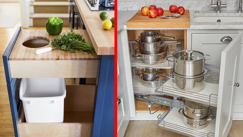 Fantastic Space Saving Kitchen Ideas and kitchen designs - Smart ...