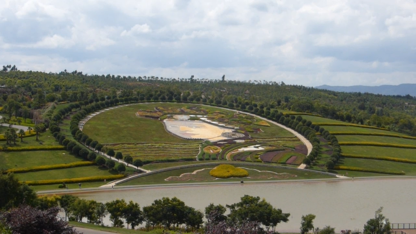 實境拍攝大地藝術●太平公主.Real-world photography of land art ●Princess Taiping