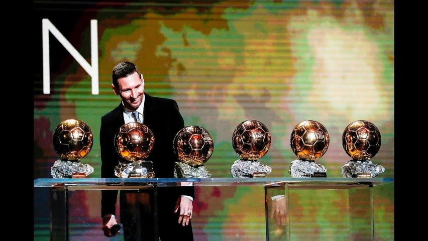 Lionel Messi Declaring Himself The GOAT Winning 6th & Showcasing ALL ...