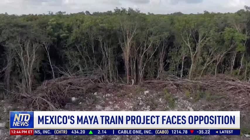 Mexico's Maya Train Project Faces Major Opposition From Local ...