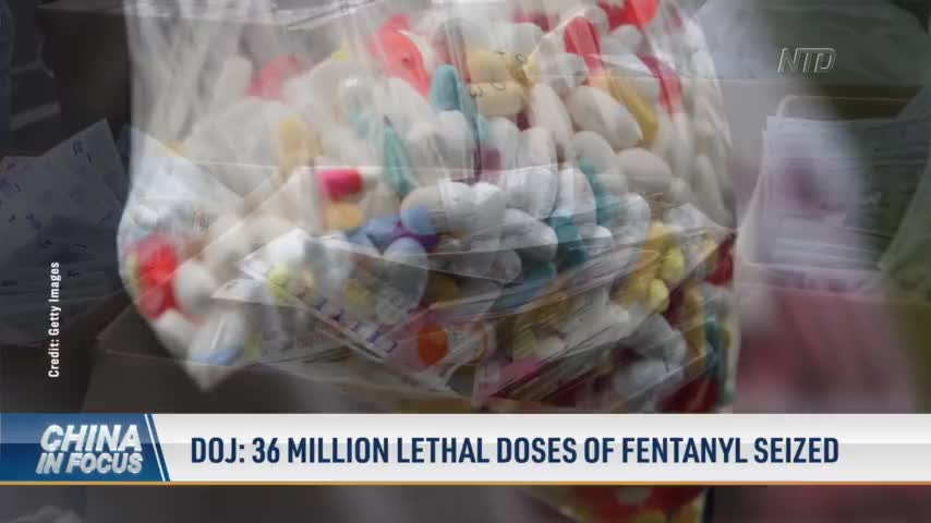 DOJ: 36 Million Lethal Doses of Fentanyl Seized-2022-10-10T23:55:41Z ...