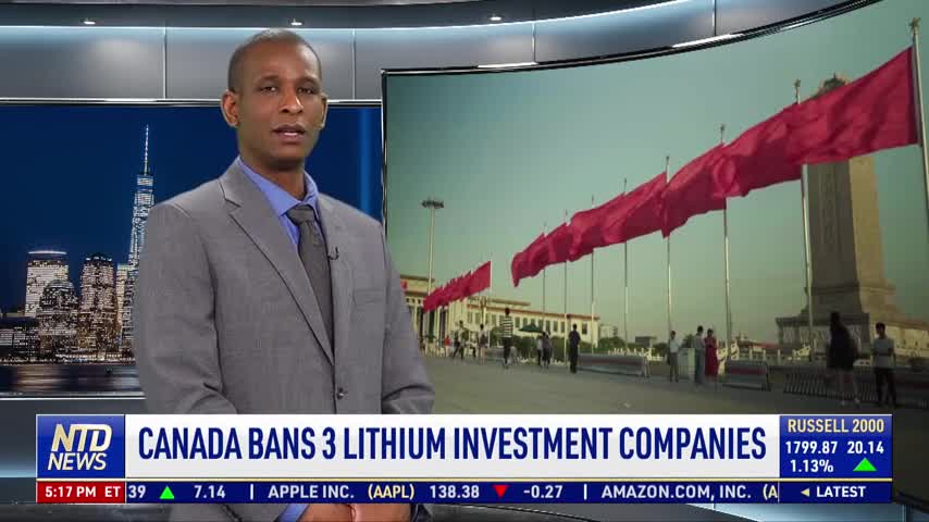 Canada Bans 3 Lithium Investment Companies