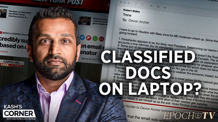 Kash Patel Strange Hunter Laptop Docs Reveal Origin Of Classified Docs Investigation Teaser 