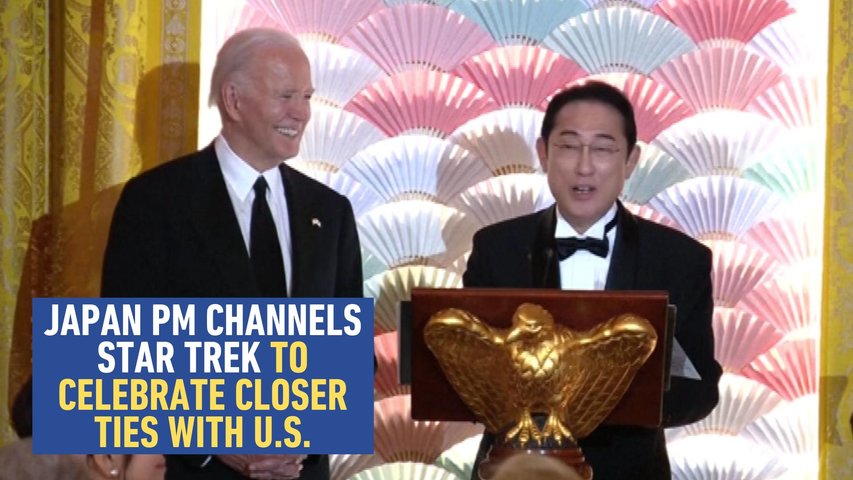 Prime Minister Kishida Channels Star Trek to Celebrate Closer Japan-US Relations