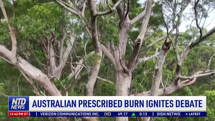 Australian Prescribed Burn Ignites Debate