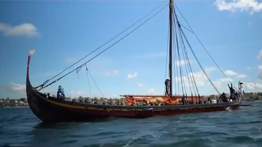 Une réplique de navire viking au Danemark pour redécouvrir le passé