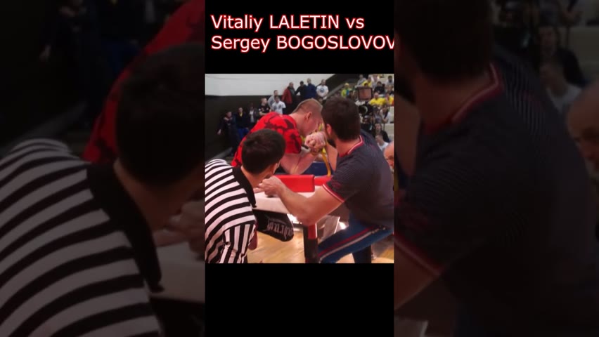Vitaly Laletin vs Sergey Bogoslovov | Armwrestling Battle