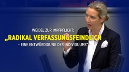 Alice Weidel (AfD) – Impfpflichtdebatte im Bundestag: „Eine furchteinflößende Sichtweise“