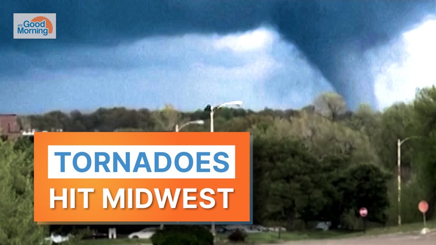 Morning Show 0429Twisters Slam Midwest, 5 Dead–Including Baby; Pro-Palestinian, Pro-Israeli Protesters Clash at UCLA | NTD Good Morning (April 29)