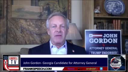 &apos;Optimistic&apos; John Gordon Has &apos;Faith&apos; In Georgia To Make &apos;Right Decisions&apos; In Polls