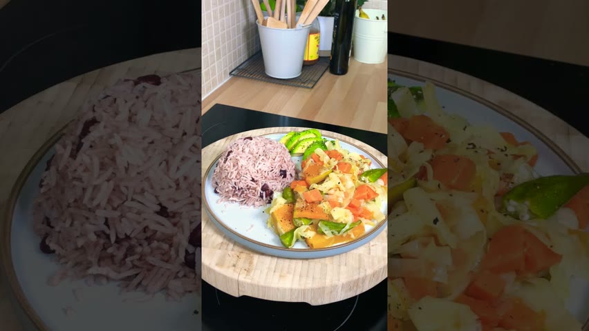 Sunday dinner| Rice and PEAS WITH VEG!! ON FOOD NEWS TV #SHORTS
