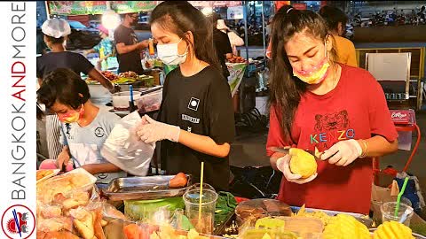 Huge STREET FOOD Market in Bangkok | Amazing THAILAND