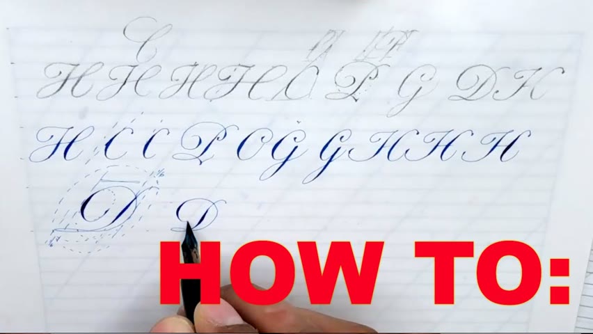 IMPROVE YOUR COPPERPLATE | COPPERPLATE VARIATIONS X PAUL ANTONIO PART 7