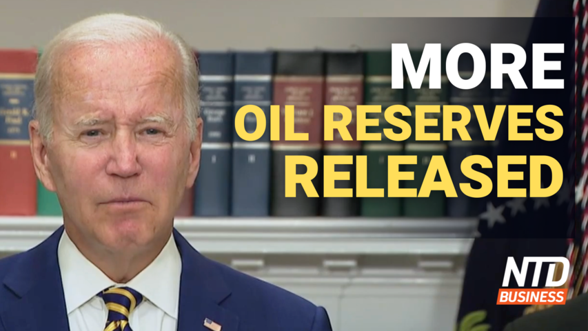 Biden Releases More Oil From Reserves; China Lags Behind the U.S. in Tech War? | NTD Business