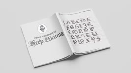 Rotunda Alphabet Calligraphy x Pilot Parallel Pen by Radiant Strokes