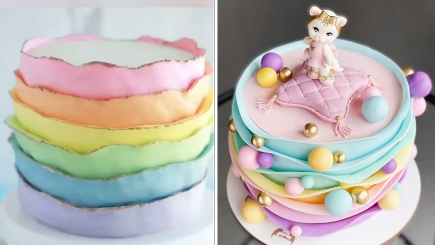 So Creative Ideas Colorful Cake Decorating Compilation | Most Satisfying Cake Videos