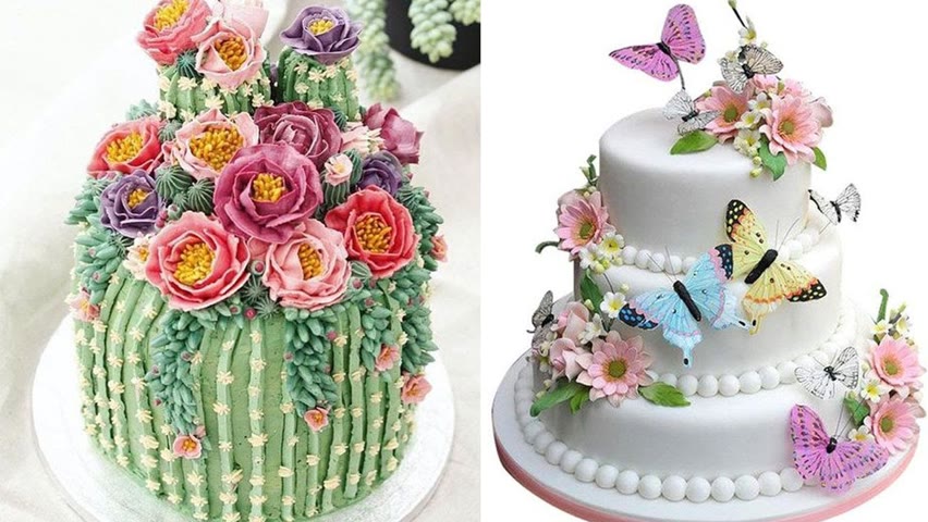 Stunning Cake Decorating Technique Like A Pro | Amazing Creative Cake Decorating Ideas for Beginner