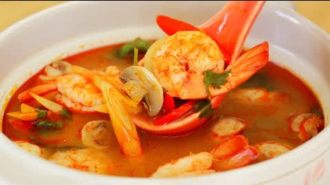 Tom Yum Goong Recipe #Shorts “CiCi Li - Asian Home Cooking Recipes”