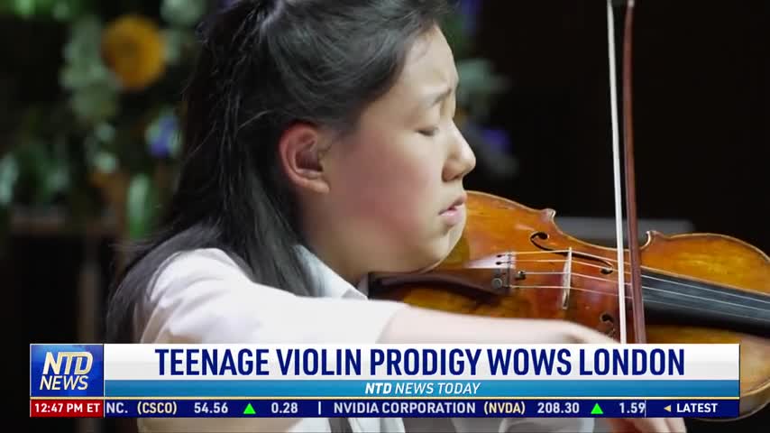 Teenage Violin Prodigy Set to Wow London Audiences