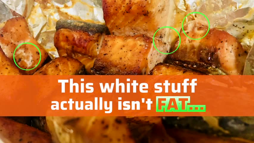 The white stuff on your salmon actually isn't fat—this is what it really is-Teaser.mov