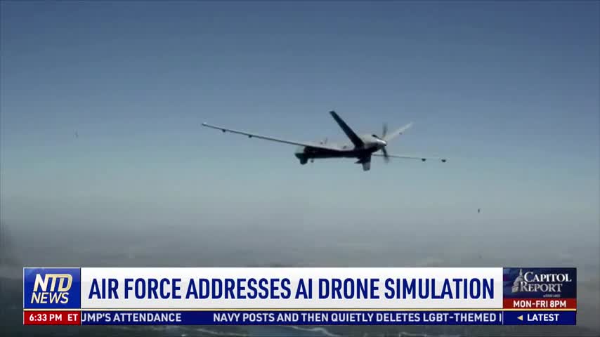 Air Force Addresses AI Drone Simulation