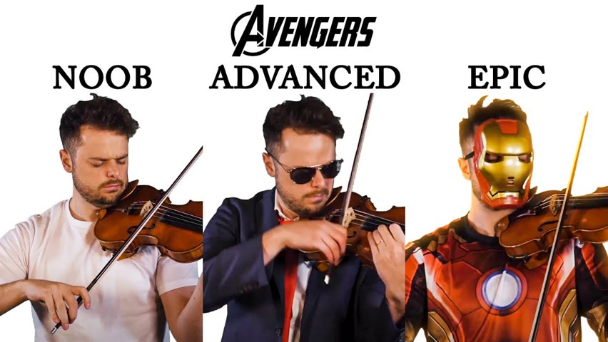 5 Levels of The Avengers Theme: Noob to Epic