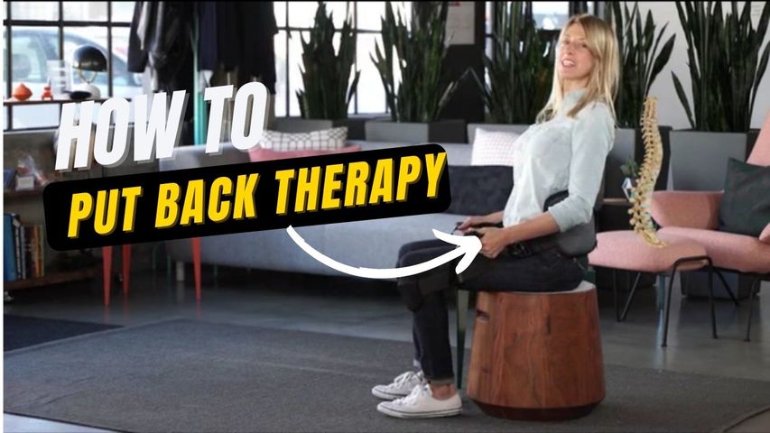 How to put BetterBack Therapy on in 5 Seconds Flat...