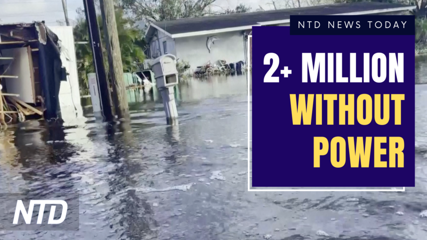 2 Million+ Without Power After Hurricane Ian; White House Responds to Biden Remarks on Deceased Rep | NTD News Today