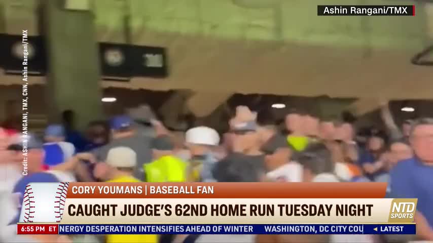 Aaron Judge Record Home Run Ball Still With Fan Who Caught It
