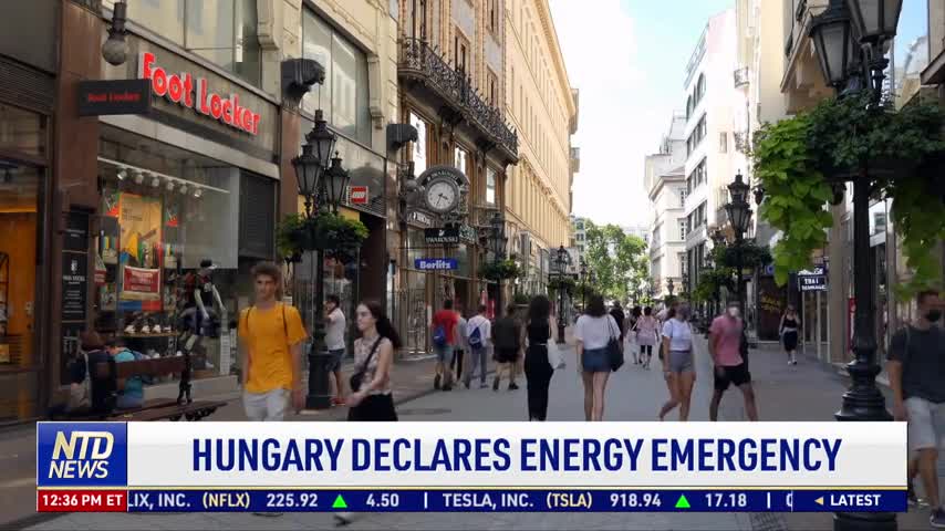 Hungary Declares Energy Emergency