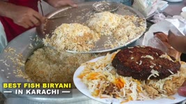BEST FISH BIRYANI | People are crazy for Biryani | Nonstop Degi Biryani Street Food Pakistan