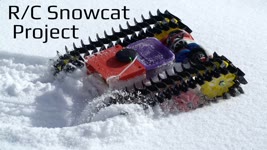R/C Snowcat - New Track Design - RCTESTFLIGHT