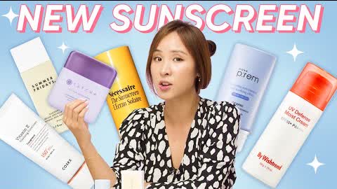 6 NEW SUNSCREEN FINDS we tried this month! We have thoughts 🤭