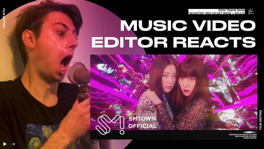 Video Editor Reacts to Red Velvet - IRENE & SEULGI 'Monster' MV