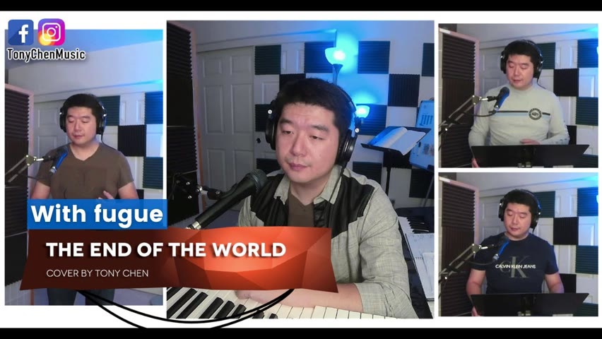 [Cover Song] Tony Chen - The End Of The World - Choir with fugue
