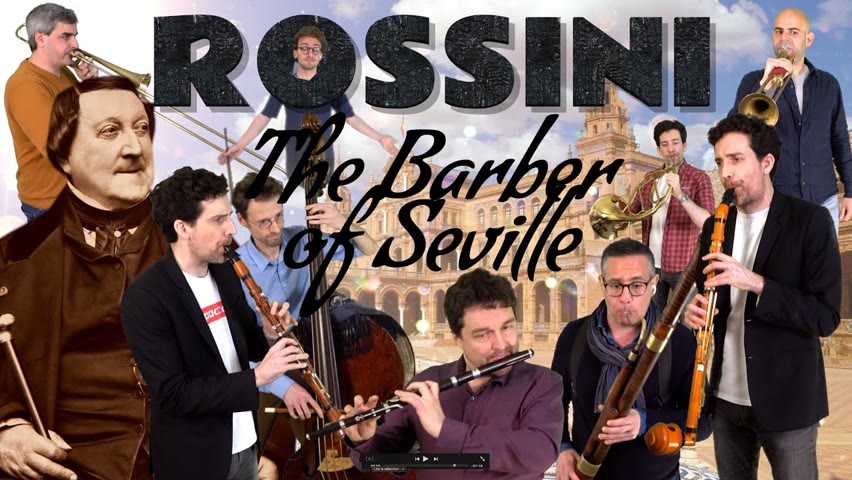 ROSSINI The Barber of Seville overture | Nicolas BALDEYROU and friends