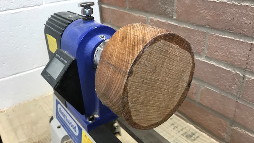Wood turning - Small Elm Bowl