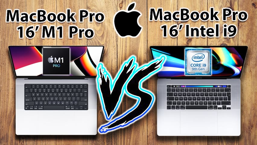 M1 PRO MacBook Pro 16 vs MacBook Pro 16 INTEL i9 Specs Review
