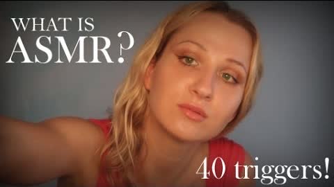 What is ASMR? 40 fast triggers to find your TINGLES for relaxation | binaural | Olivia kisser