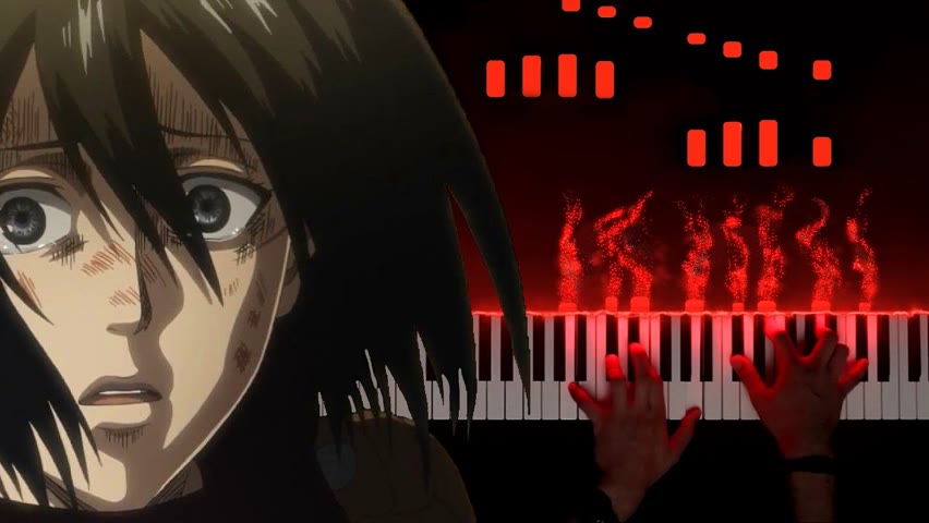 Attack on Titan OST - Vogel im Käfig (Piano)