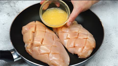 My Husband's Favorite Food! Incredible Fast and Easy Chicken Breast Dinner!