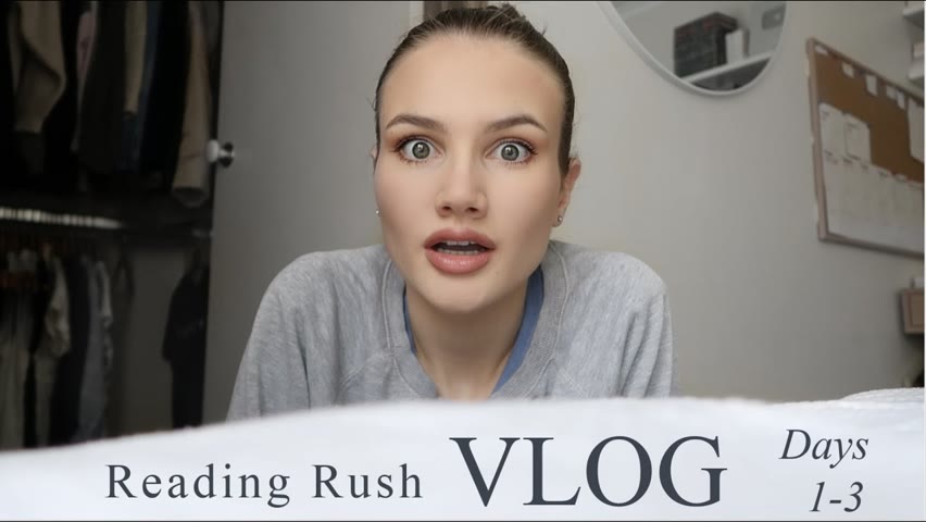 Reading Rush VLOG | Day 1-3