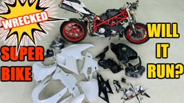 Rebuilding My Wrecked Ducati SuperBike That I Bought At Copart Part 2