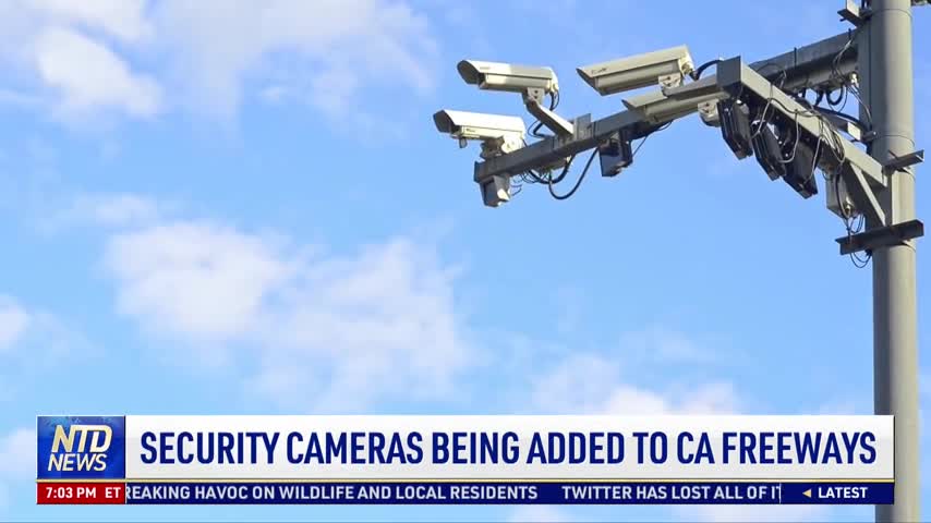 Security Cameras Being Added to California Freeways
