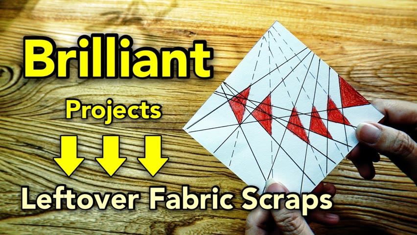 Brilliant Projects to Upcycle Leftover Fabric Scraps / Useful sewing tips and tricks