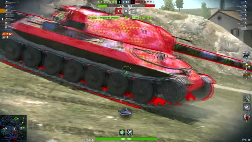 Leopard 1 8647DMG 3Kills | World of Tanks Blitz | _VOLTUS