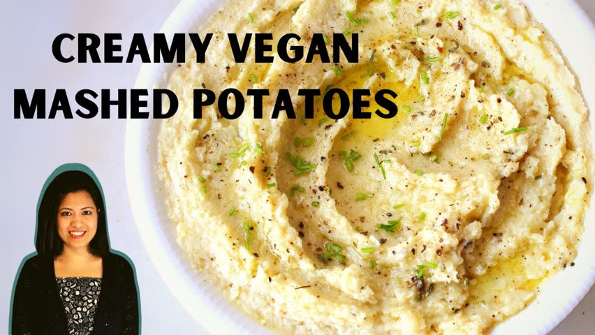 Vegan Creamy Mashed Potatoes - Ultimate comfort food