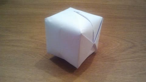 How To Make a Paper Balloon (Water Bomb) - EASY Origami