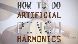 How To Do Artificial Pinch Harmonics