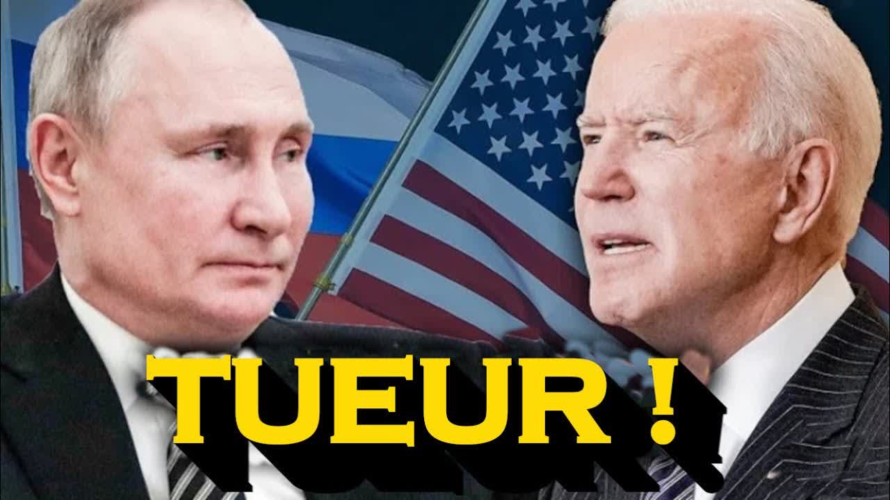 Une guerre des mots s'intensifie entre Biden et Poutine